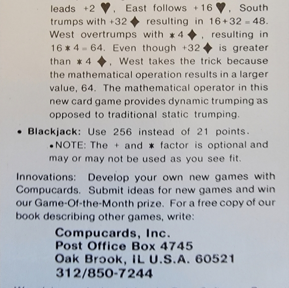 1983 Compucards - Picture 9 of 9